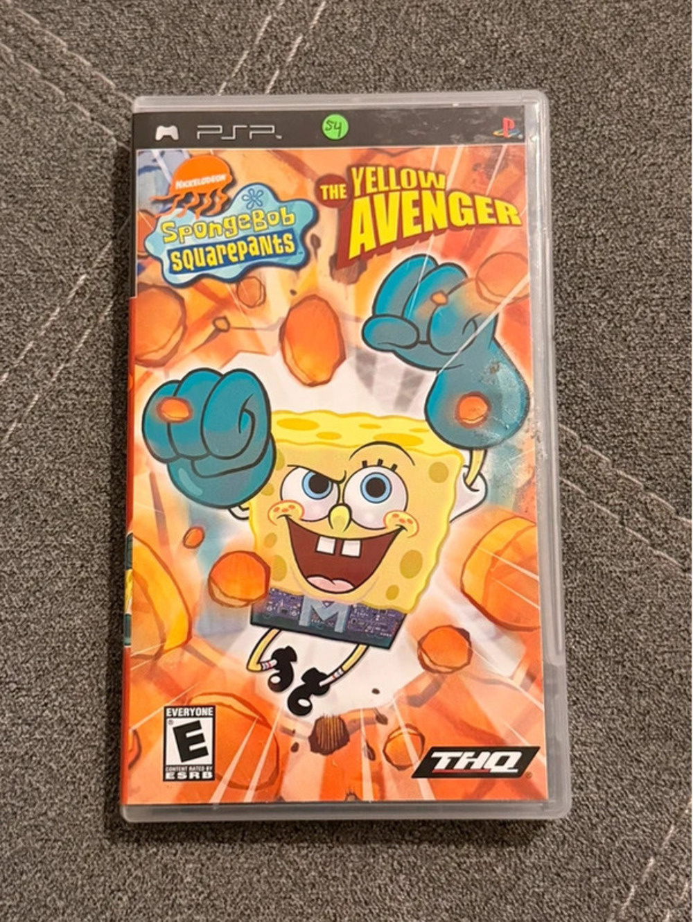 SpongeBob SquarePants The Yellow Avenger for PSP